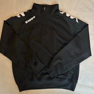 Kappa Quarter-Zip Cycling Jumper (Black)